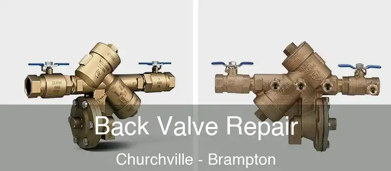  Back Valve Repair Churchville - Brampton