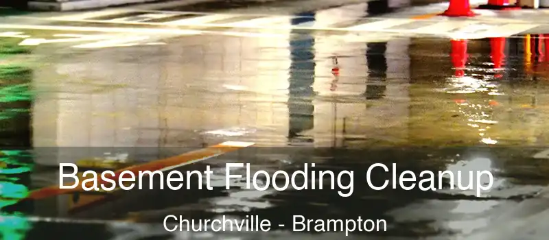  Basement Flooding Cleanup Churchville - Brampton