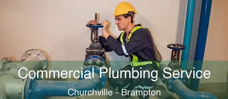  Commercial Plumbing Service Churchville - Brampton
