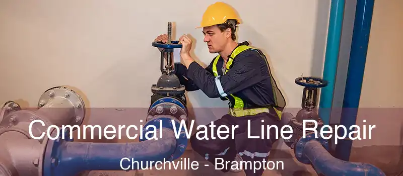  Commercial Water Line Repair Churchville - Brampton