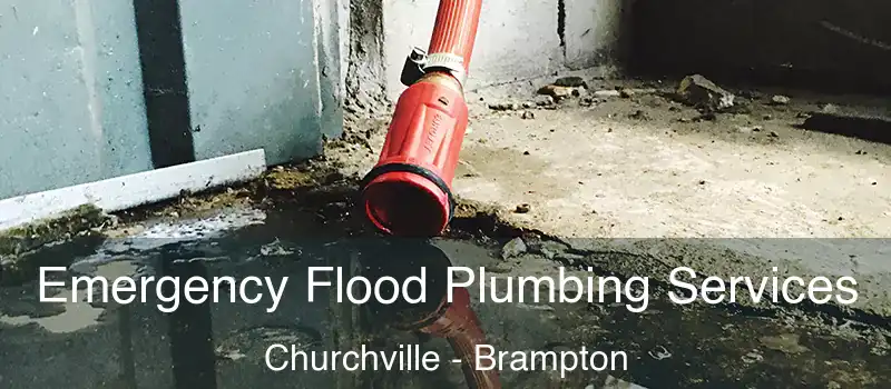  Emergency Flood Plumbing Services Churchville - Brampton