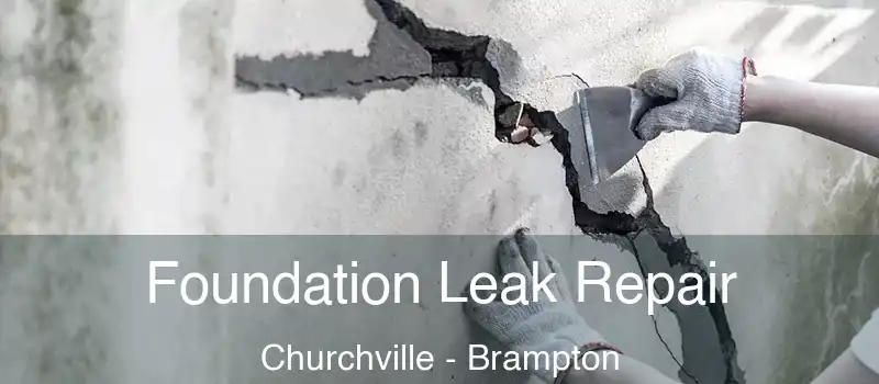  Foundation Leak Repair Churchville - Brampton