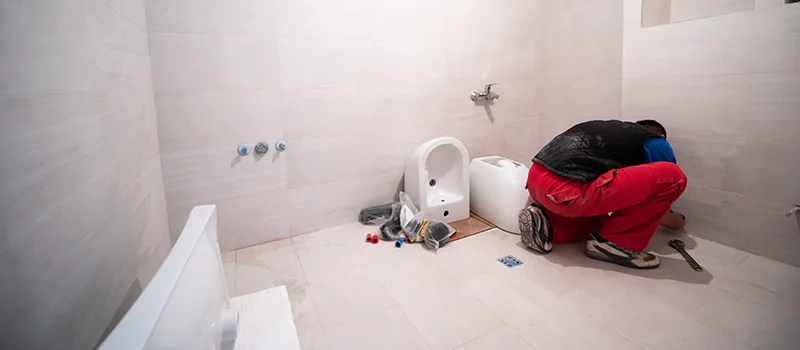 Basement Bathroom Shower Installation in Churchville, Brampton