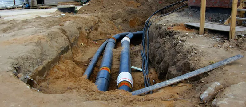 Main Water Line Installation in Churchville, Brampton