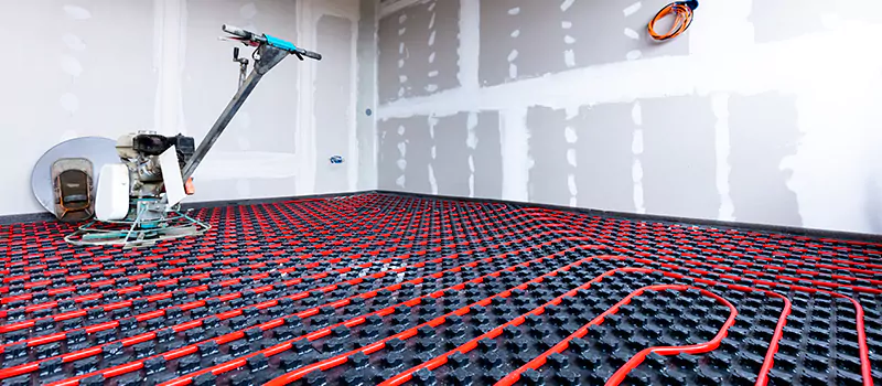Electric Heated Flooring Repair And Installing Services in Churchville, Brampton